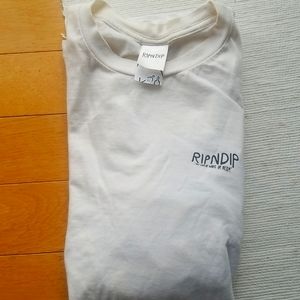 RIPNDIP "The Great Wave" White Tshirt Large